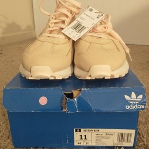ADIDAS OG Retropy E5 Women's size:11 color:orange/white (pink)